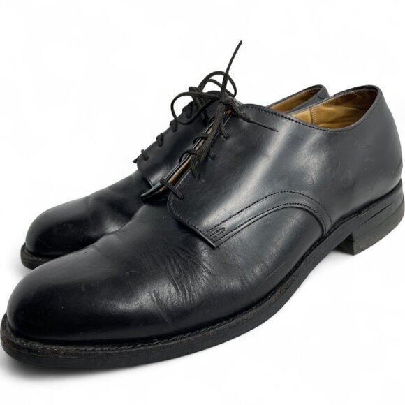 Vintage 1980 Craddock Terry Shoes Men's 8.5 W Leather Military Lace Up Oxfords - Picture 10 of 13